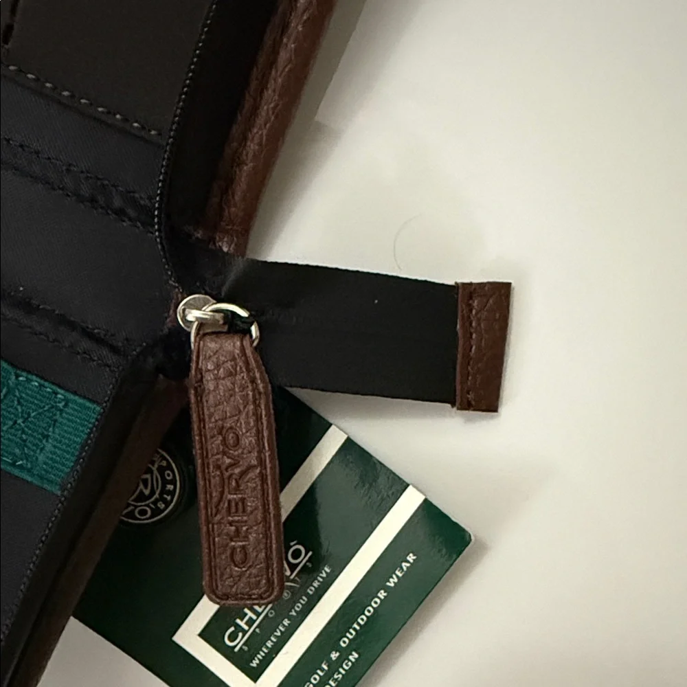 CHERVO Black and Brown Men's Wallet